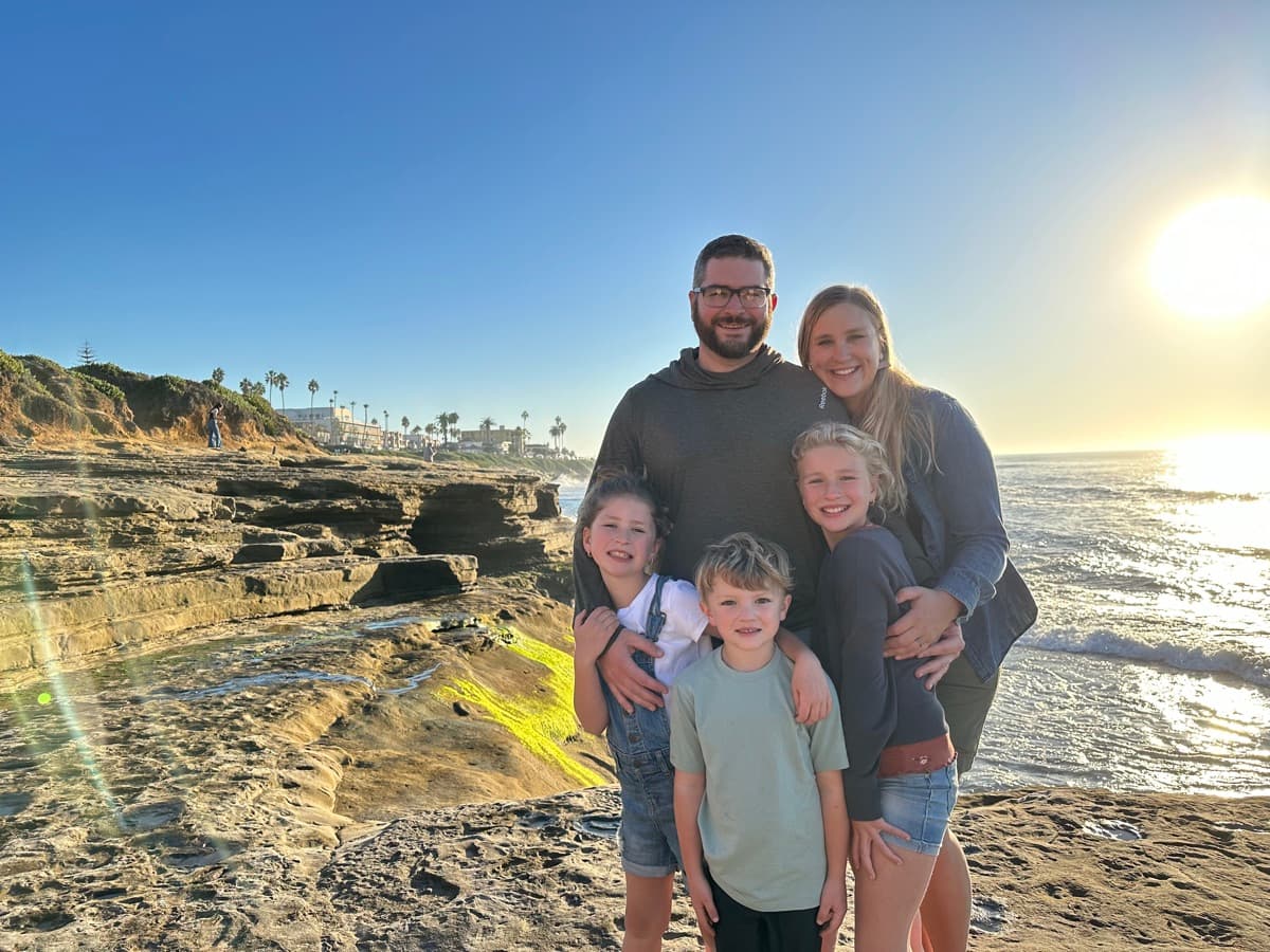 Family in San Diego